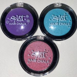 Splat Hair Chalk- 3 pack! Pink, Purple, Blue!